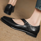 Sandra | Chaussures en cuir de vachette
