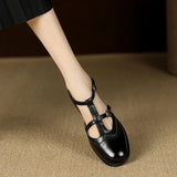 Martina | Babies en cuir de vachette
