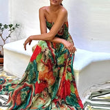 Robe Juliette | Maxi Élégante Imprimée