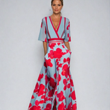 Eliana | Élégante Robe A-Line Fleurie