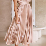 Robe Élégante Plissée
