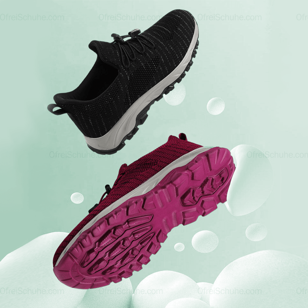 À l'Aise | Chaussures Orthopédiques Mesh Steinmetz Sans Mains - Amélie Delaire