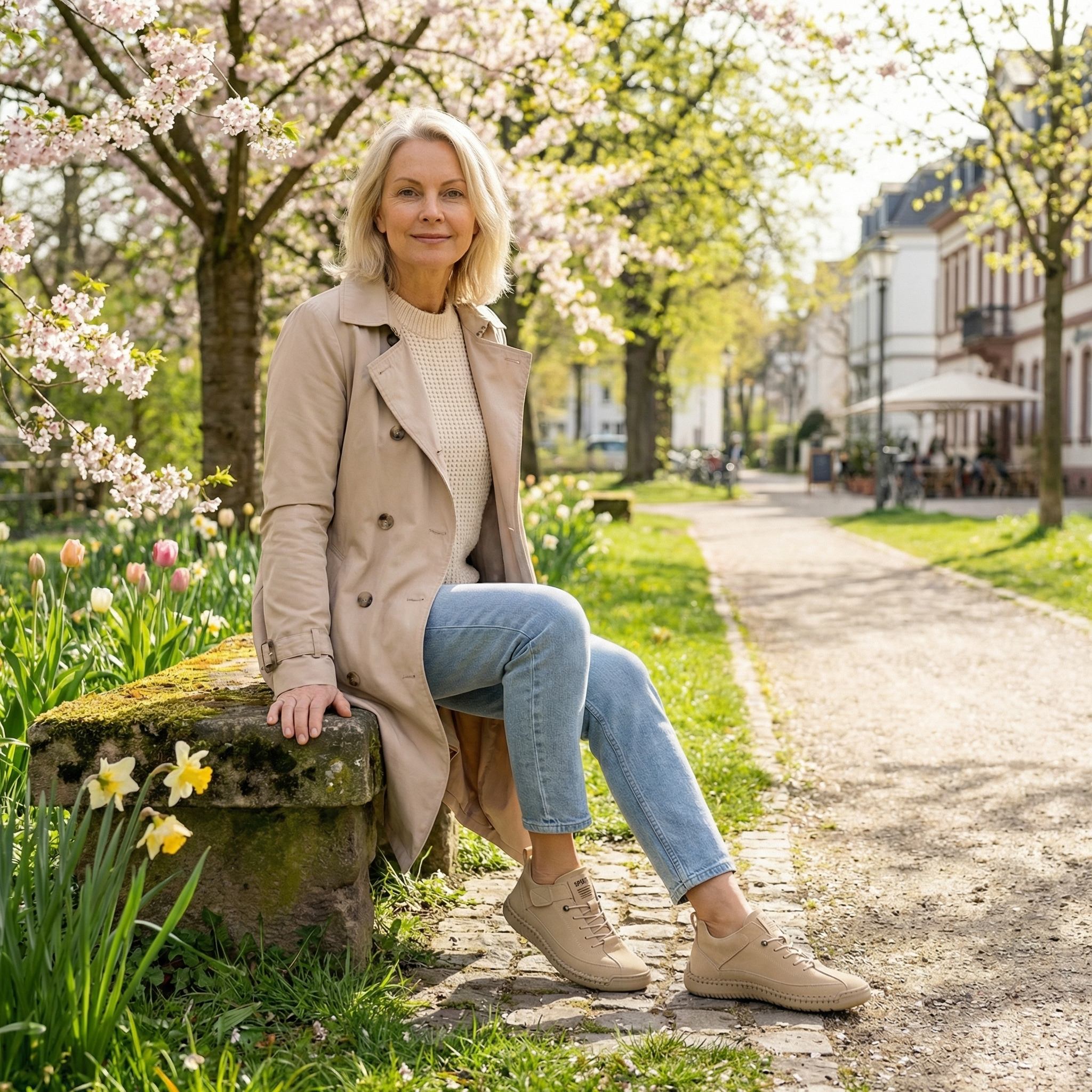 À l'Aise | Mia – Baskets Orthopédiques Confortables et Sans Douleur - Amélie Delaire