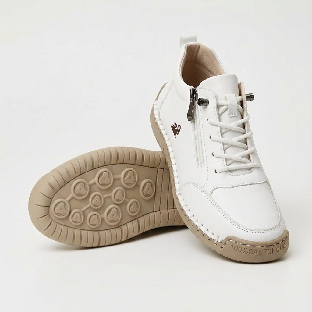 À l'Aise | Mila – Baskets Orthopédiques Confortables avec Fermeture Éclair - Amélie Delaire
