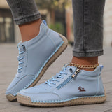 À l'Aise | Mila – Baskets Orthopédiques Confortables avec Fermeture Éclair - Amélie Delaire