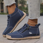 À l'Aise | Mila – Baskets Orthopédiques Confortables avec Fermeture Éclair - Amélie Delaire