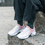 À l'Aise | WalkMora Chaussures Orthopédiques - Blanc Rose - Amélie Delaire