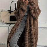 Alice | Cardigan Longline Confiance Douillette - Amélie Delaire