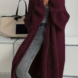 Alice | Cardigan Longline Confiance Douillette - Amélie Delaire
