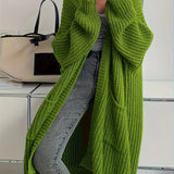 Alice | Cardigan Longline Confiance Douillette - Amélie Delaire