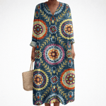 Amélie - Robe d’Été Imprimée Flatteuse - Amélie Delaire