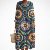 Amélie - Robe d’Été Imprimée Flatteuse - Amélie Delaire