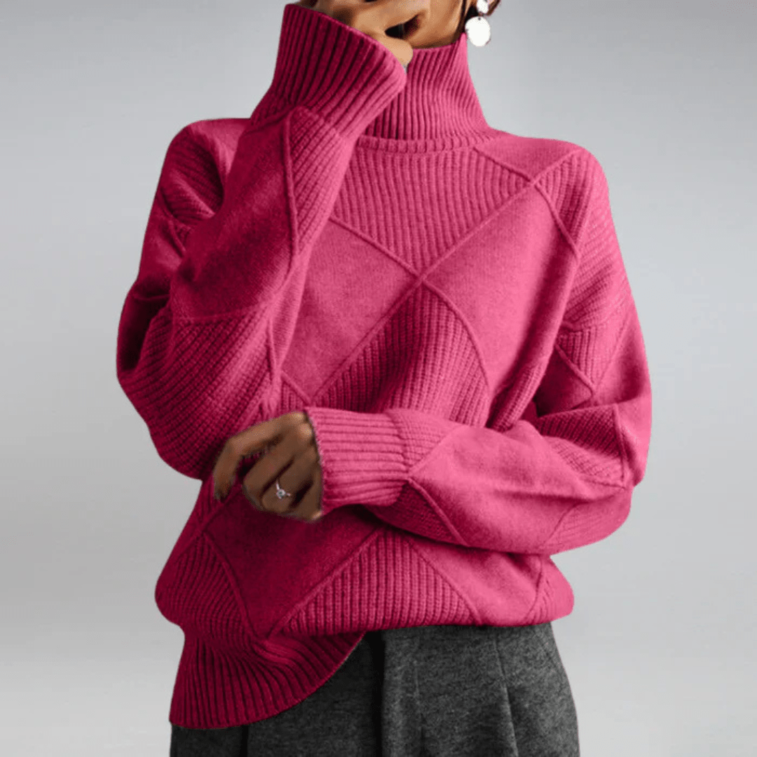 Anne | Pull Col Roulé Luxe - Amélie Delaire