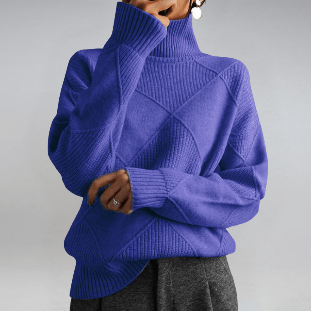 Anne | Pull Col Roulé Luxe - Amélie Delaire