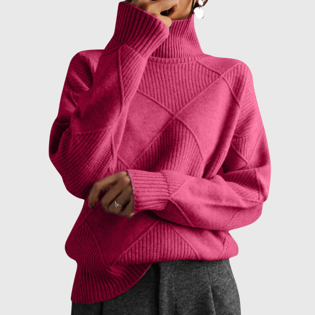 Anne | Pull Col Roulé Luxe - Amélie Delaire