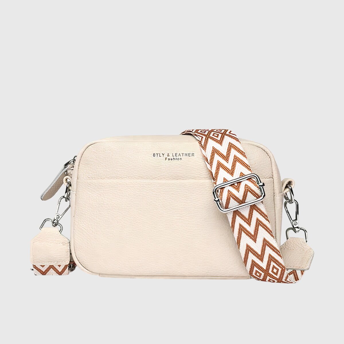 Apolonie | Sac à bandoulière en cuir - Amélie Delaire