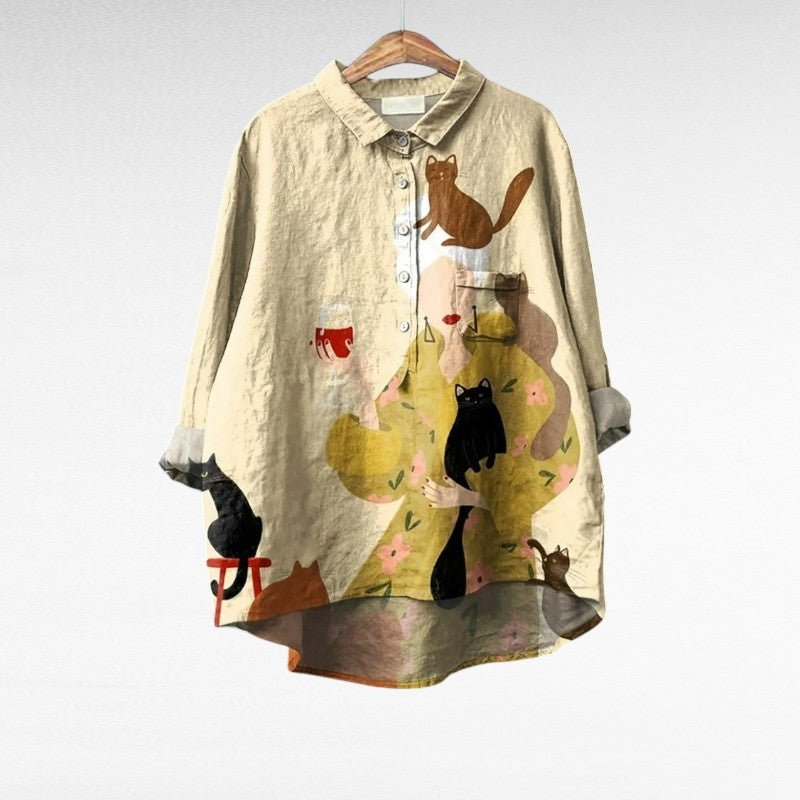 Ariane | Blouse élégante d’été - Amélie Delaire