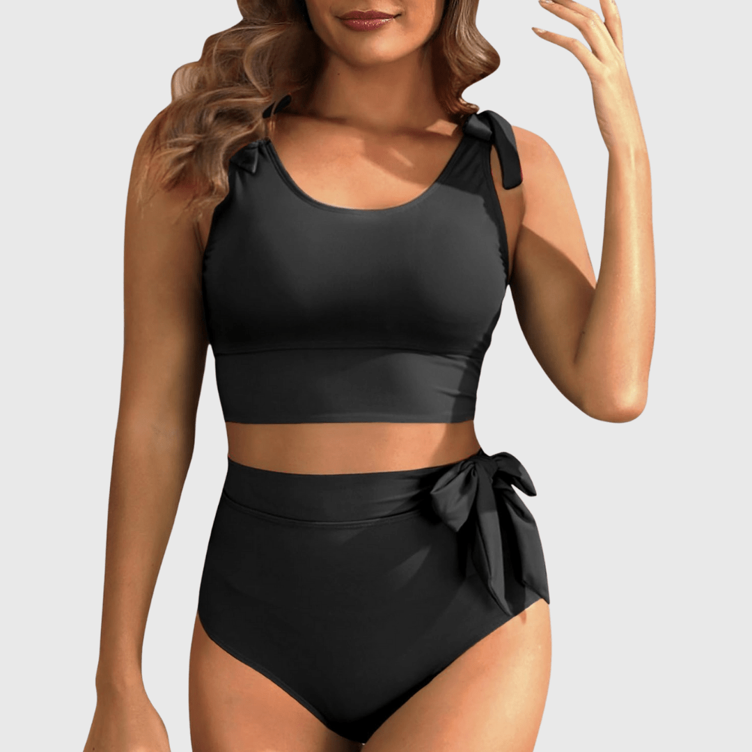 Auriane | Ensemble de Bikini Deux Pièces Taille Haute - Amélie Delaire