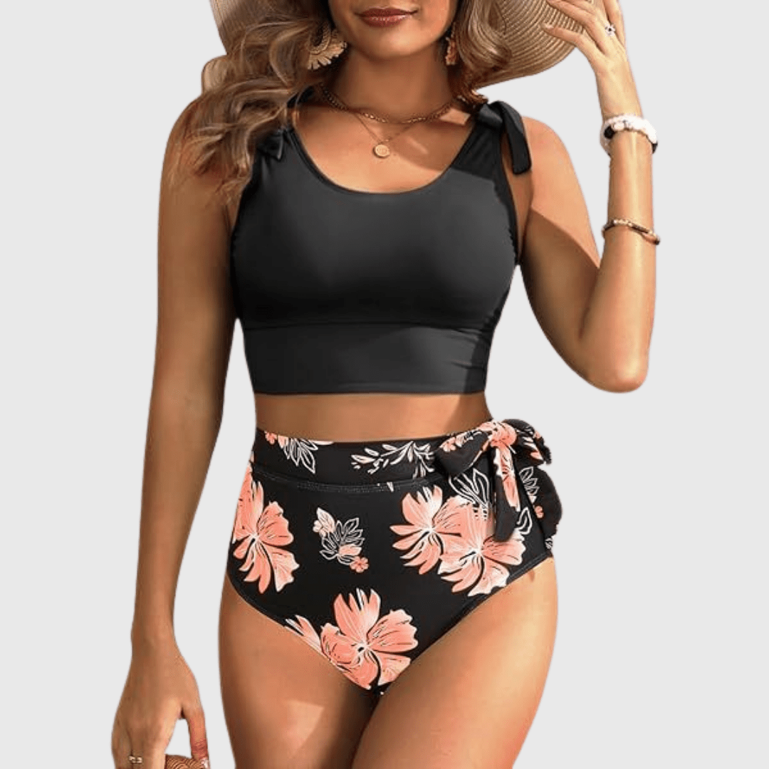Auriane | Ensemble de Bikini Deux Pièces Taille Haute - Amélie Delaire