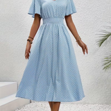 Robe Élégante Pois Élisa