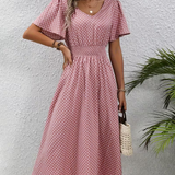 Robe Élégante Pois Élisa