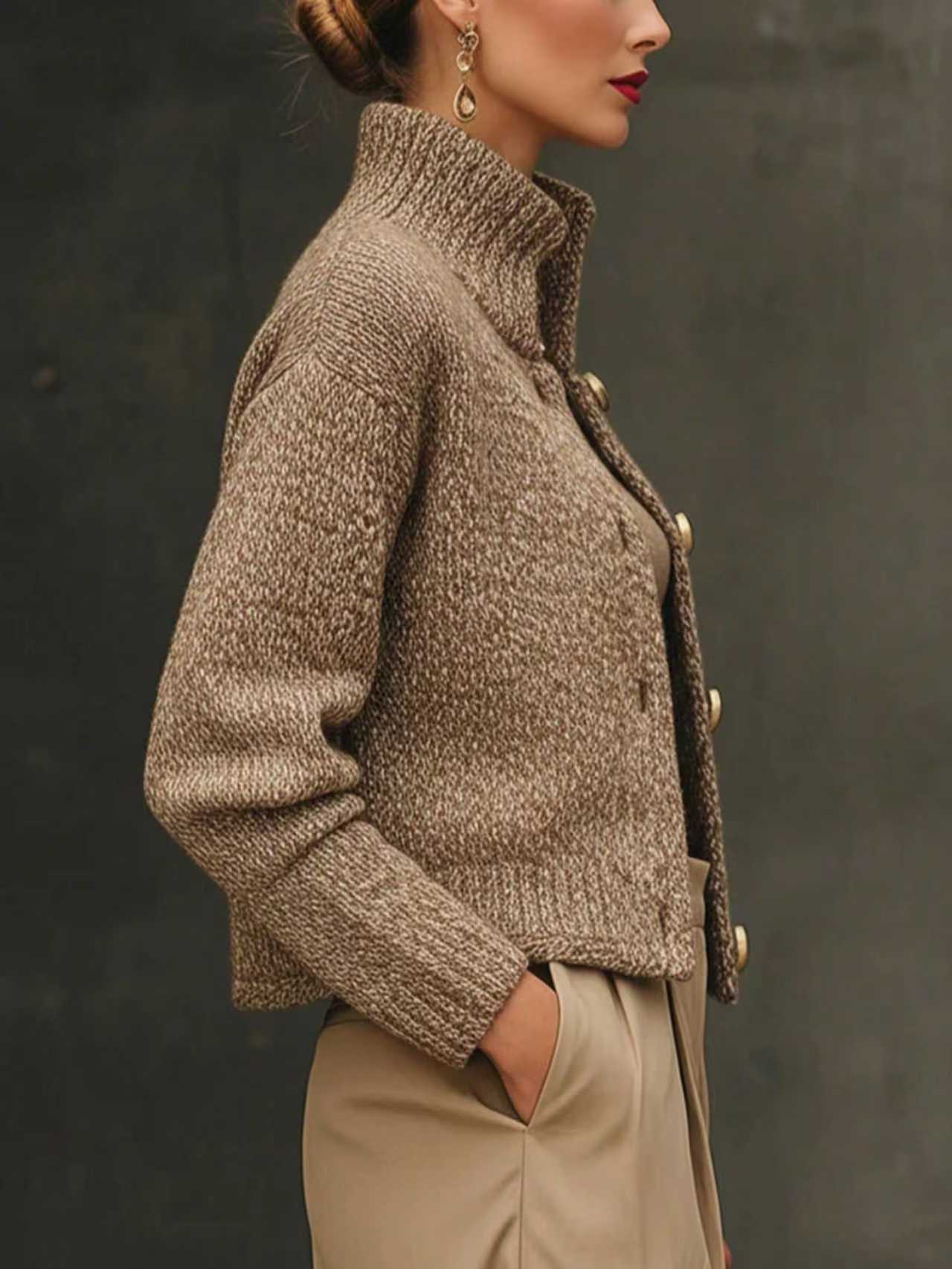 Baily | Veste en Laine Mélangée Sur Mesure - Amélie Delaire