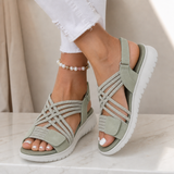 Soline | Sandales Sport-Chic à Semelle Haute