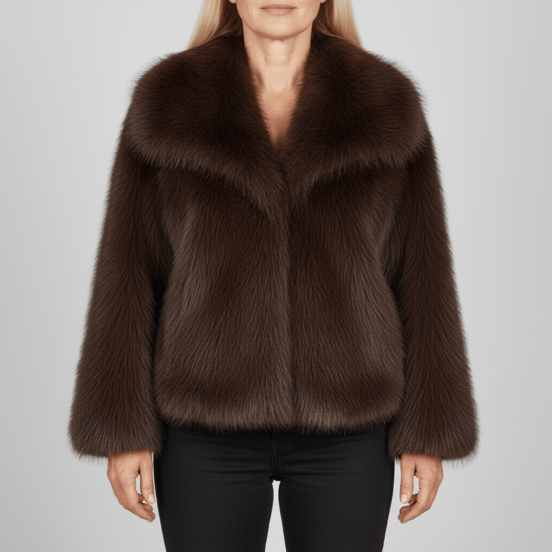 Bianca | Veste en Fausse Fourrure Luxe - Amélie Delaire
