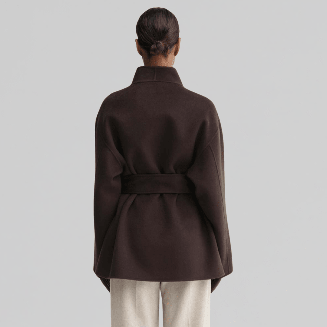 Blaire | Veste enroulée ceinturée - Amélie Delaire