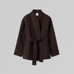 Blaire | Veste enroulée ceinturée - Amélie Delaire