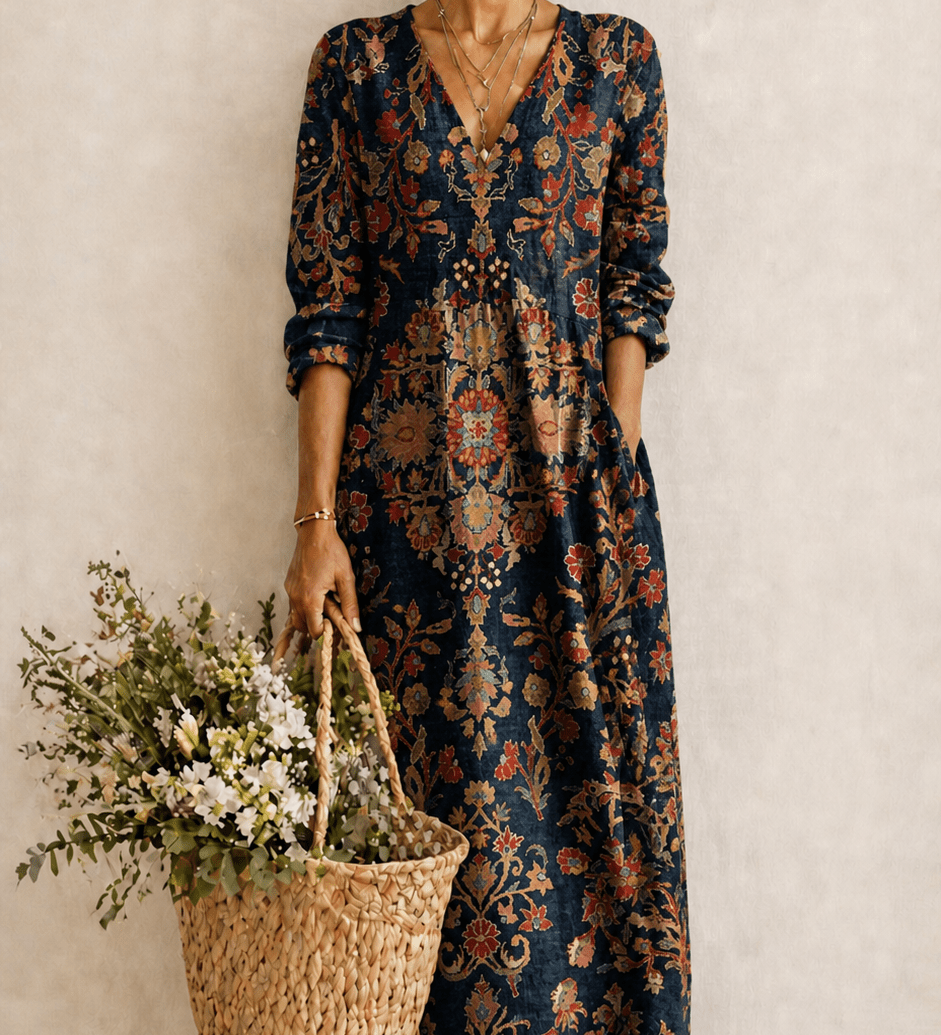 Bloom Alessia: Robe de printemps élégante et sans effort - Amélie Delaire
