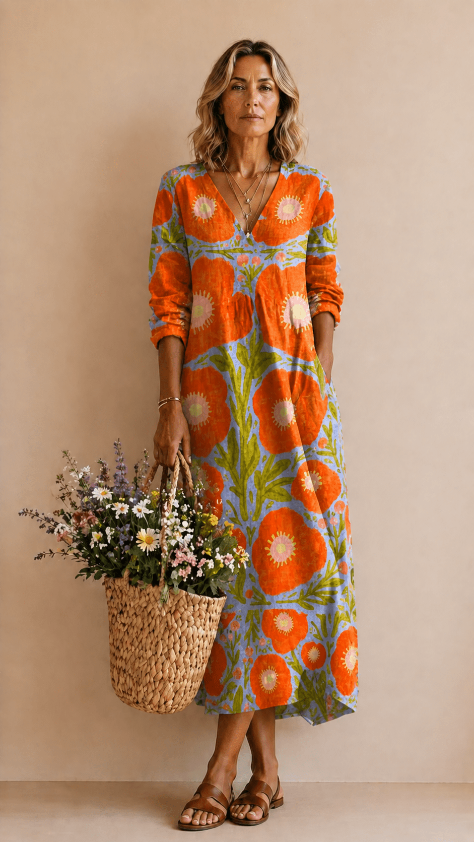 Bloom Claire : Robe de printemps élégante et sans effort - Amélie Delaire