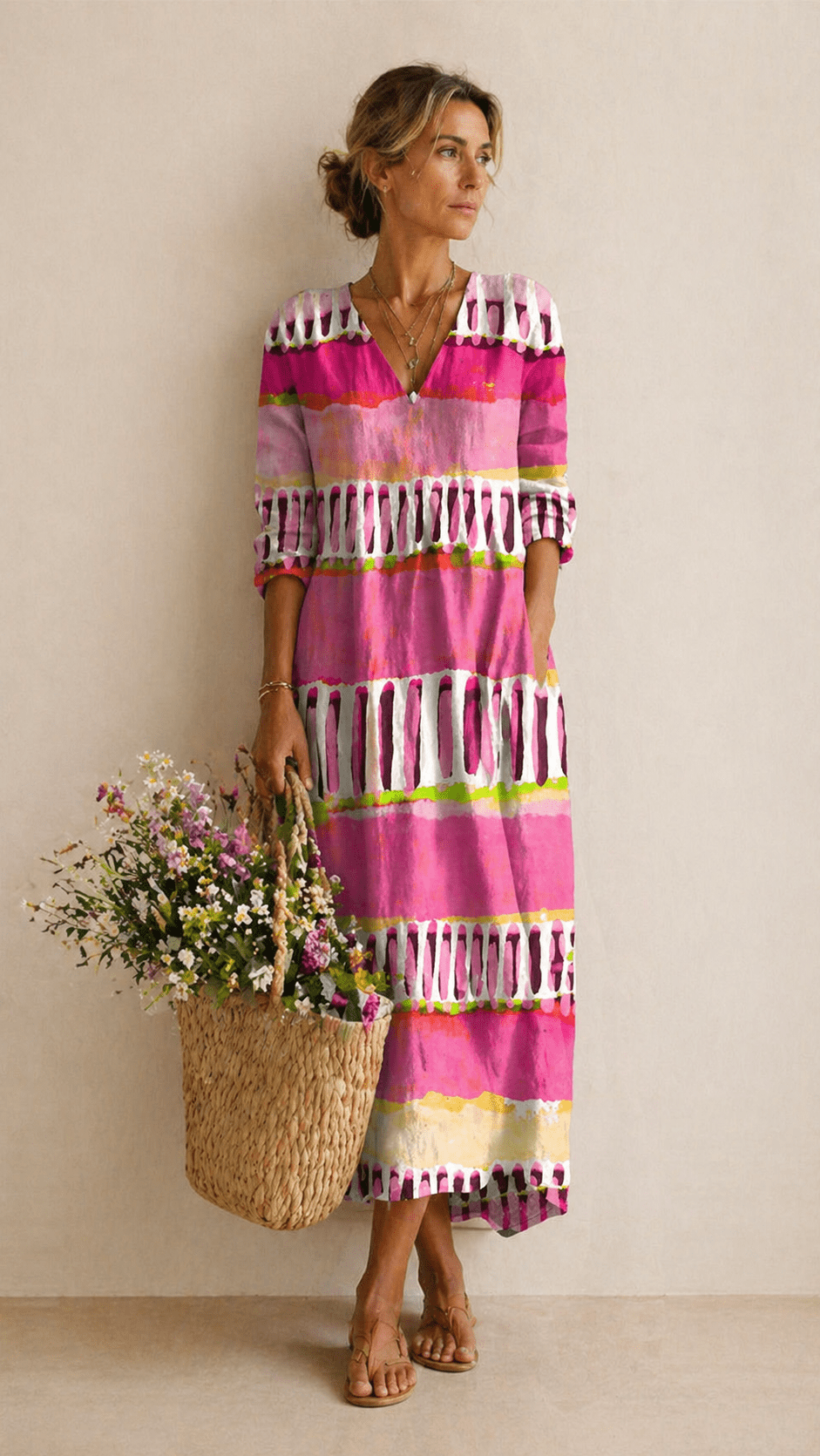 Bloom Corrie: Robe de printemps élégante et sans effort - Amélie Delaire