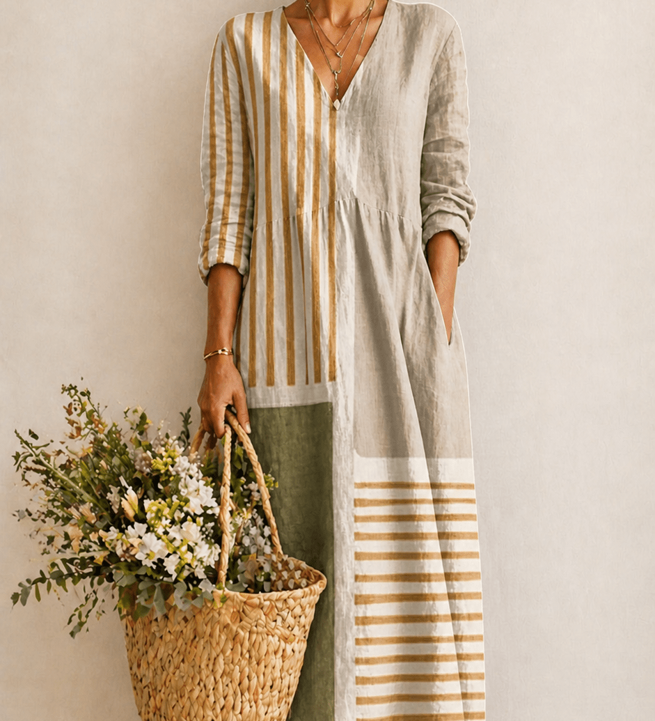 Bloom Dilara: Robe de printemps élégante sans effort - Amélie Delaire