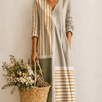 Bloom Dilara: Robe de printemps élégante sans effort - Amélie Delaire