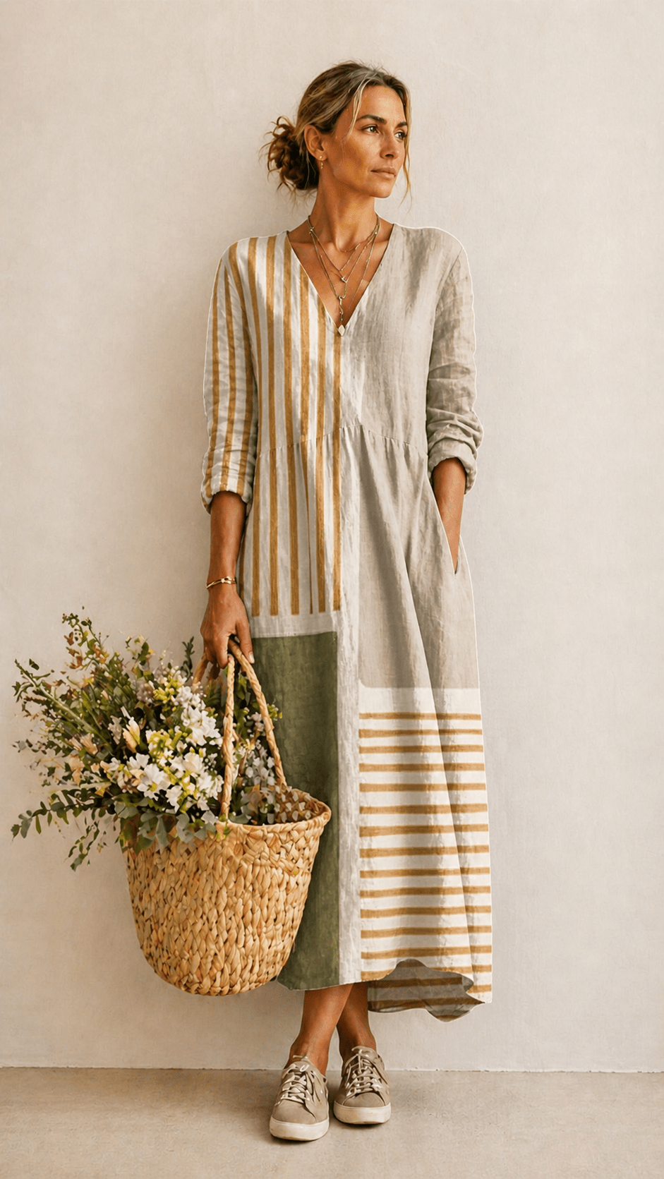 Bloom Dilara: Robe de printemps élégante sans effort - Amélie Delaire