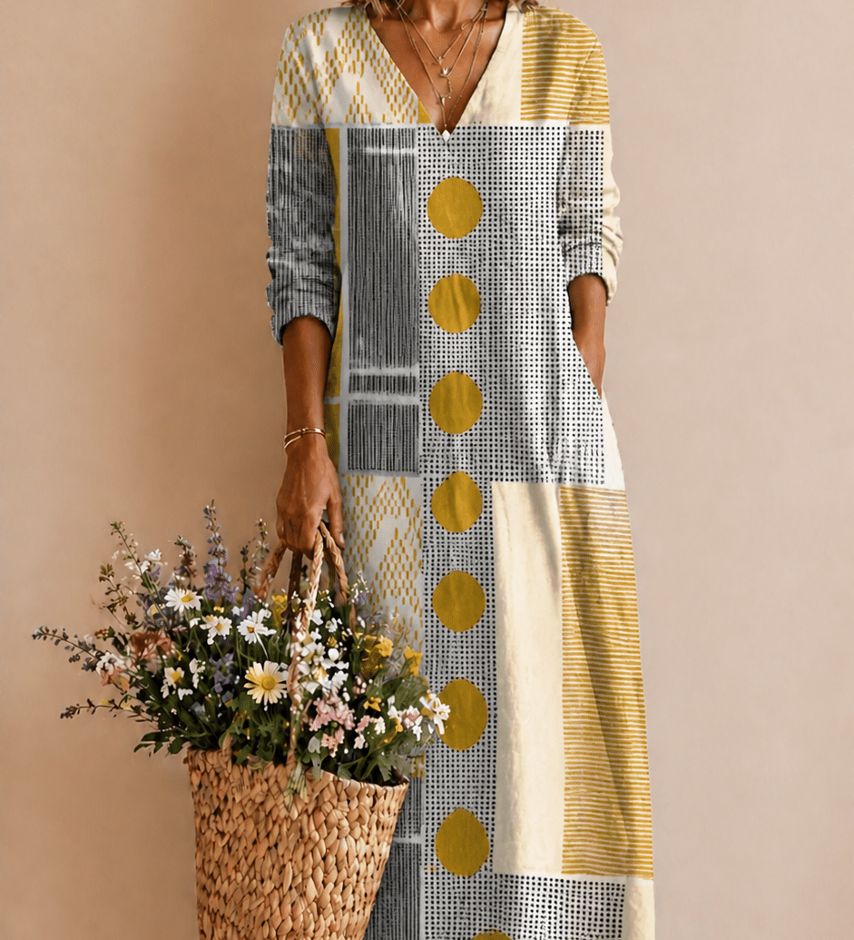 Bloom Emily: Robe de printemps élégante sans effort - Amélie Delaire