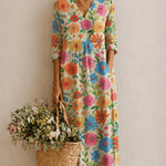 Bloom Emma: Robe de printemps élégante et sans effort - Amélie Delaire