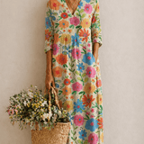 Bloom Emma: Robe de printemps élégante et sans effort - Amélie Delaire