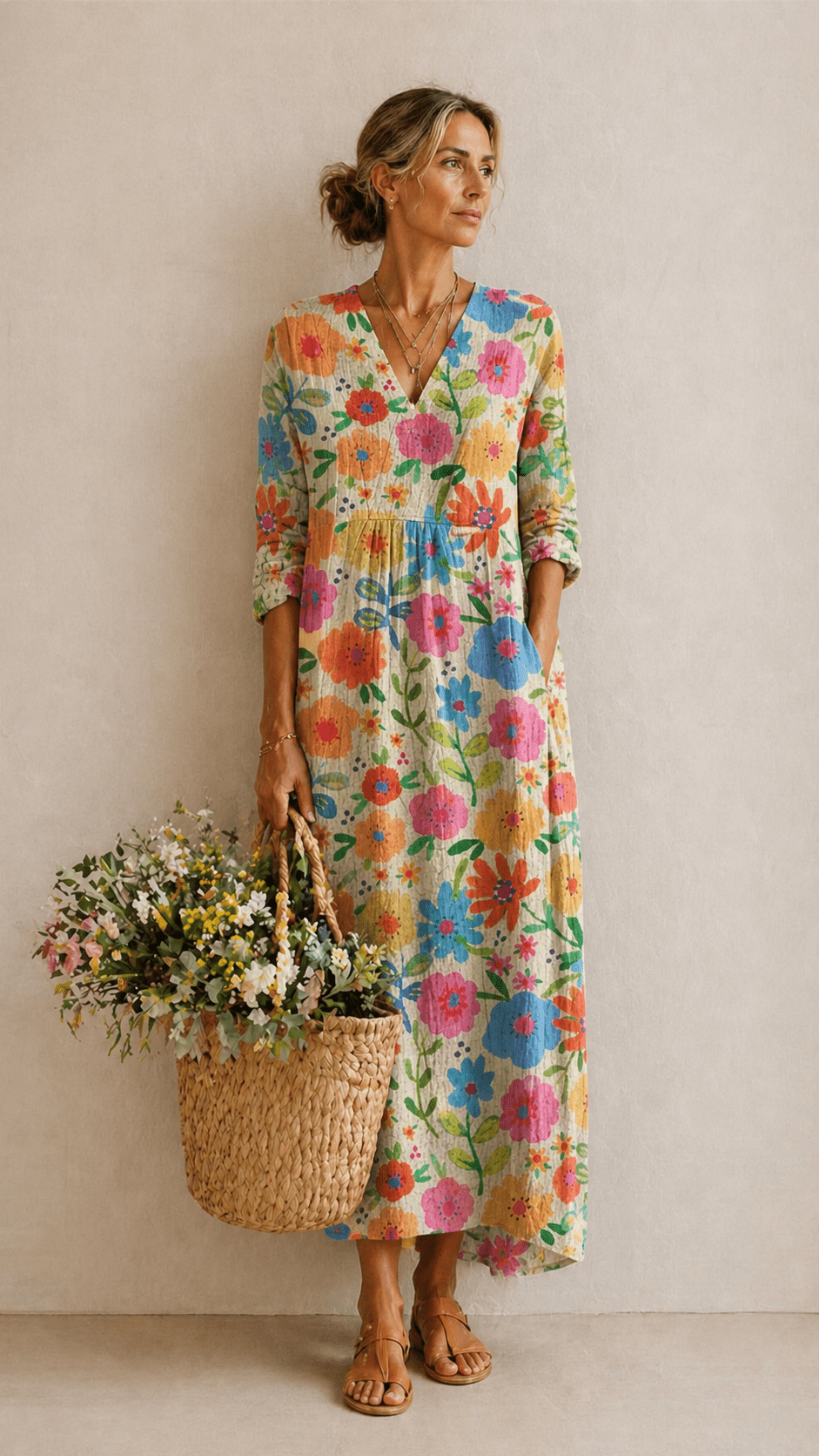 Bloom Emma: Robe de printemps élégante et sans effort - Amélie Delaire