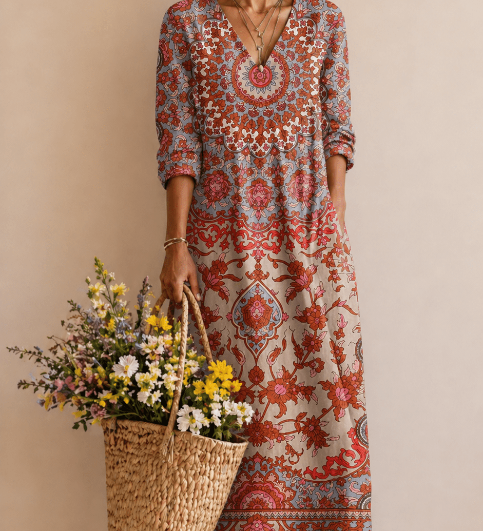 Bloom Esra: Robe de printemps élégante et sans effort - Amélie Delaire