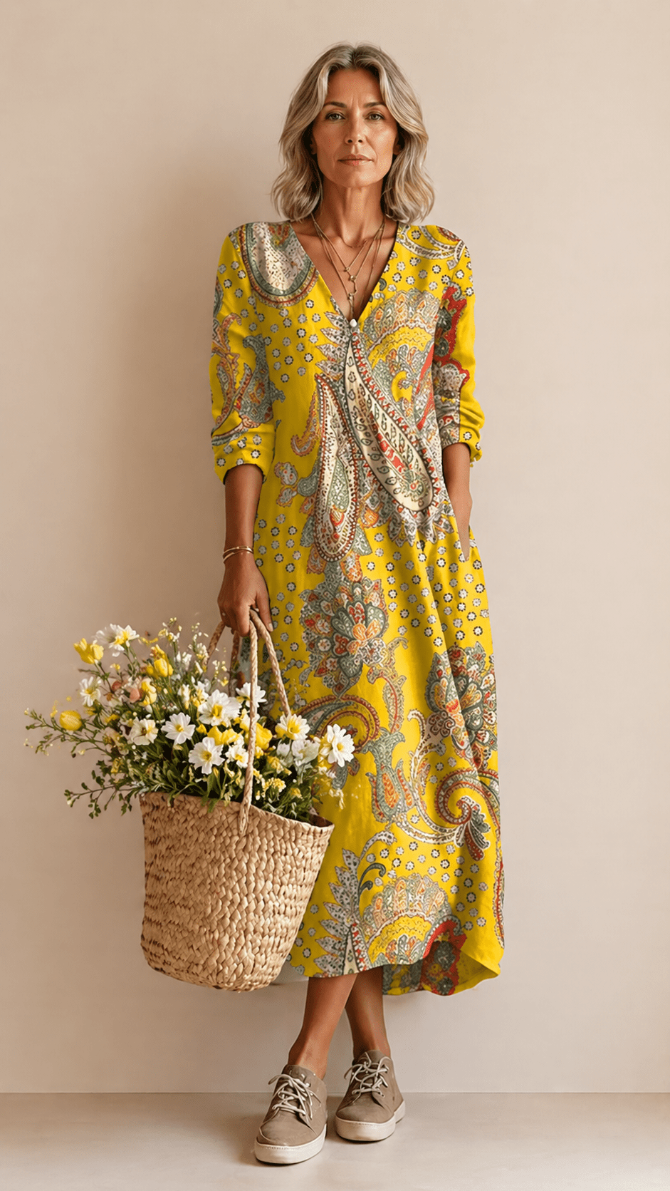 Bloom Eva: Robe de printemps élégante sans effort - Amélie Delaire