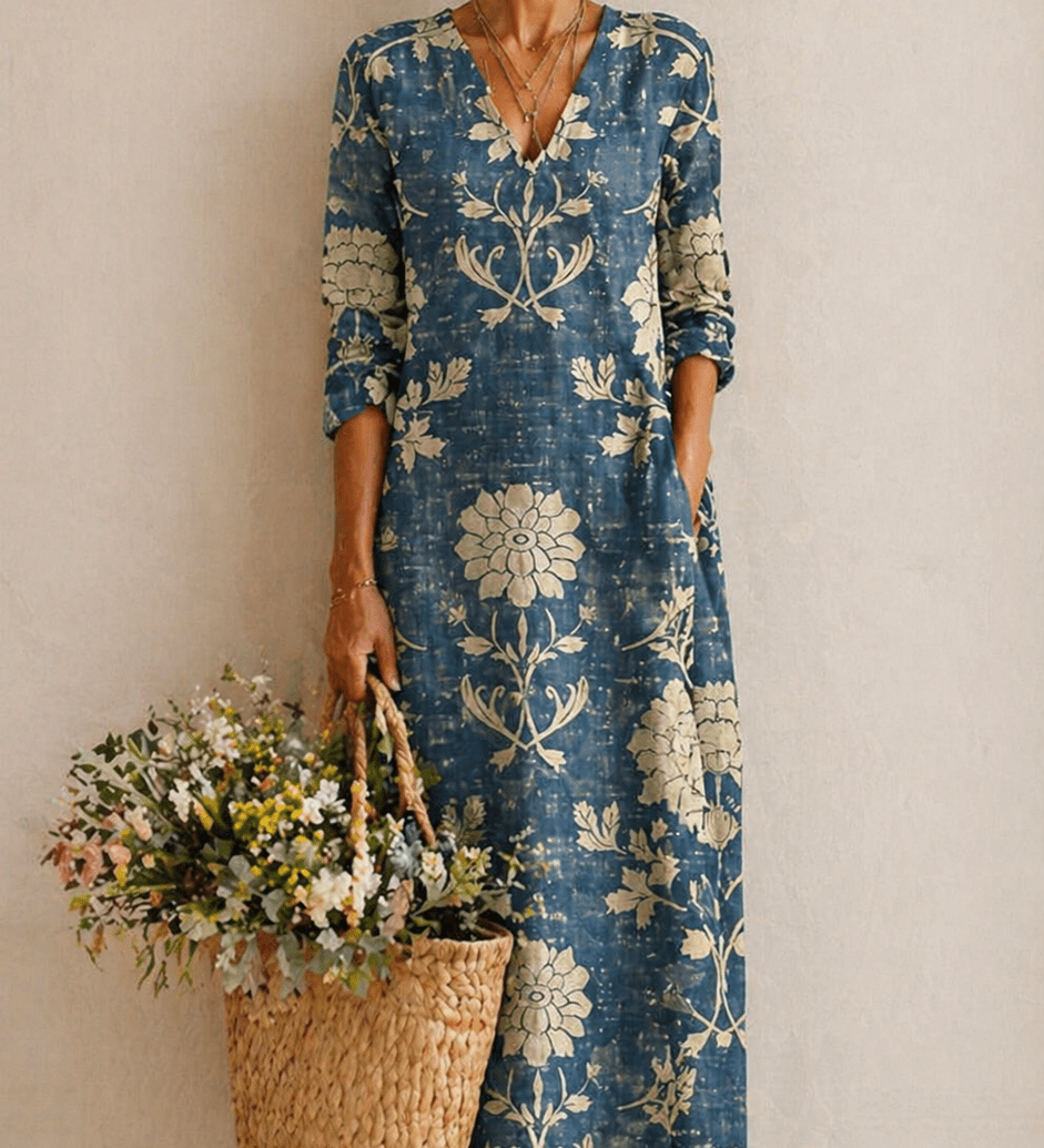 Bloom Karin: Robe de printemps élégante et sans effort - Amélie Delaire
