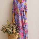 Bloom Kaylin: Robe de printemps élégante et sans effort - Amélie Delaire