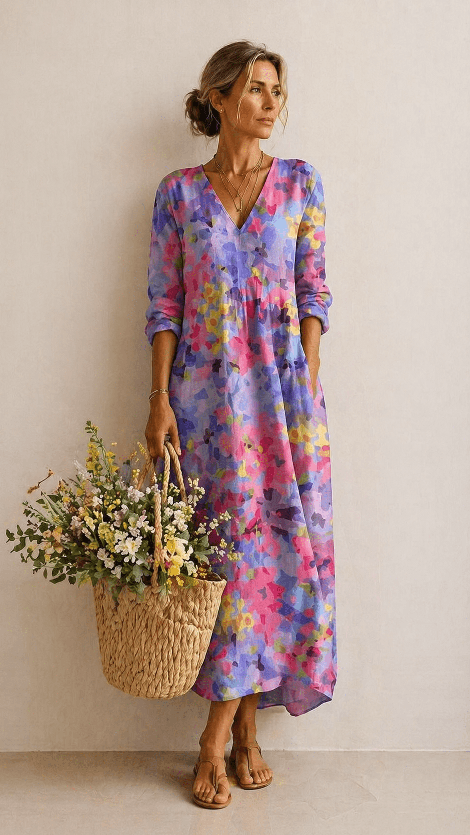 Bloom Kaylin: Robe de printemps élégante et sans effort - Amélie Delaire