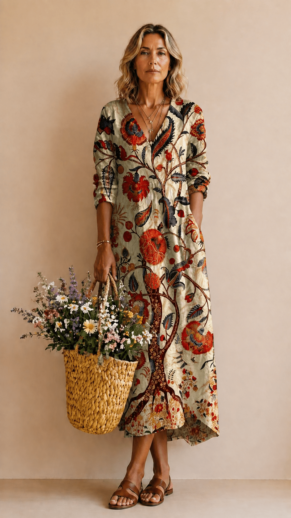 Bloom Kendra: Robe de printemps élégante et sans effort - Amélie Delaire