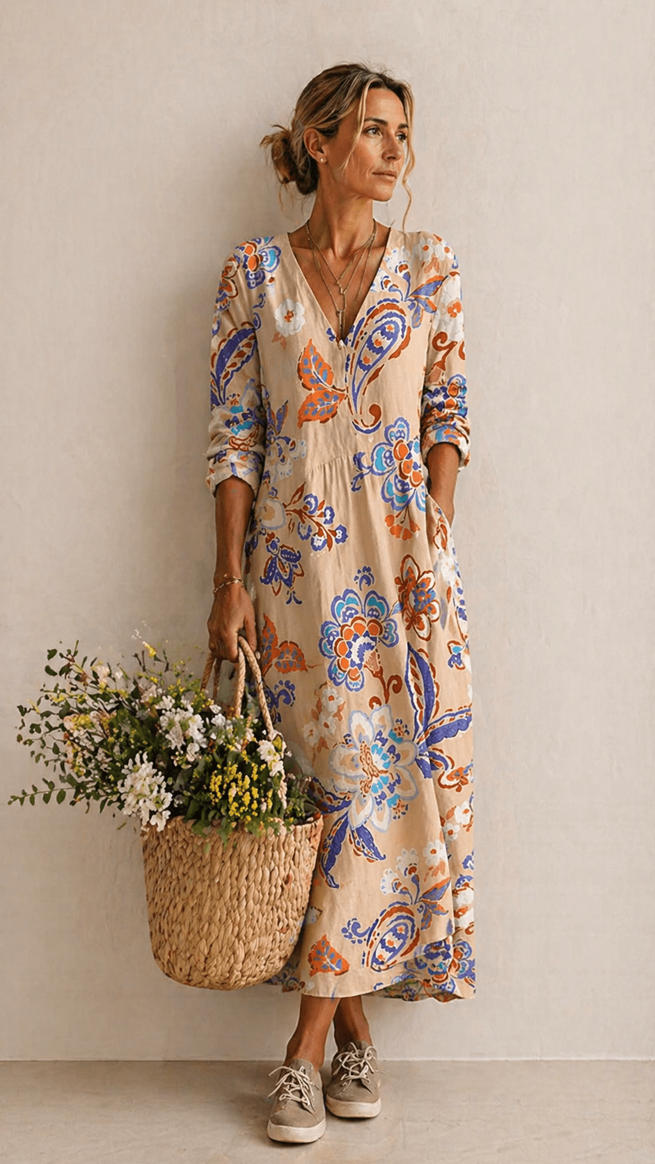 Bloom Marie: Robe de printemps élégante et sans effort - Amélie Delaire
