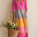 Bloom Marit: Robe de printemps élégante et sans effort - Amélie Delaire