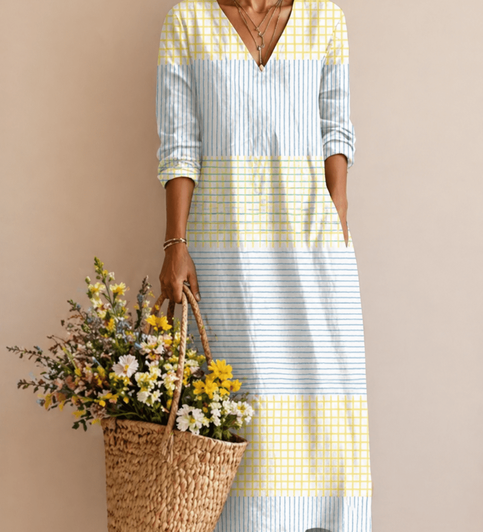 Bloom Olivia: Robe de printemps élégante sans effort - Amélie Delaire