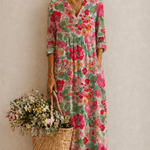 Bloom Reda: Robe de printemps élégante et sans effort - Amélie Delaire
